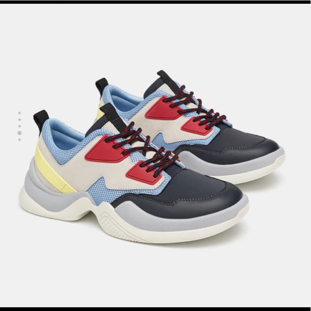 ZARA Brandnew Fashion Sneakers size US 6.5